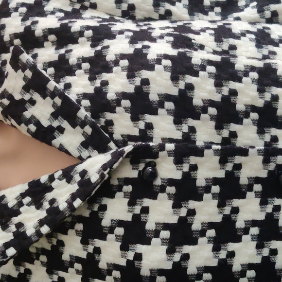 Worthington black/white coat - Picture 2 of 7